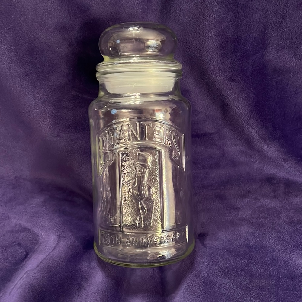 75th Anniversary Planters Mr. Peanut Jar